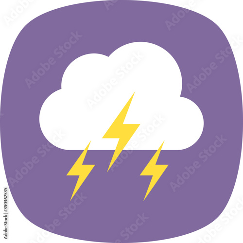 
A stormy and thunderstorm weather condition
