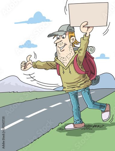 Hitchhiker, passenger
