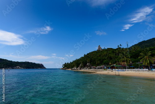 Beautiful remote island Pulau Aur near Mersing, Johor, Malaysia © munettt