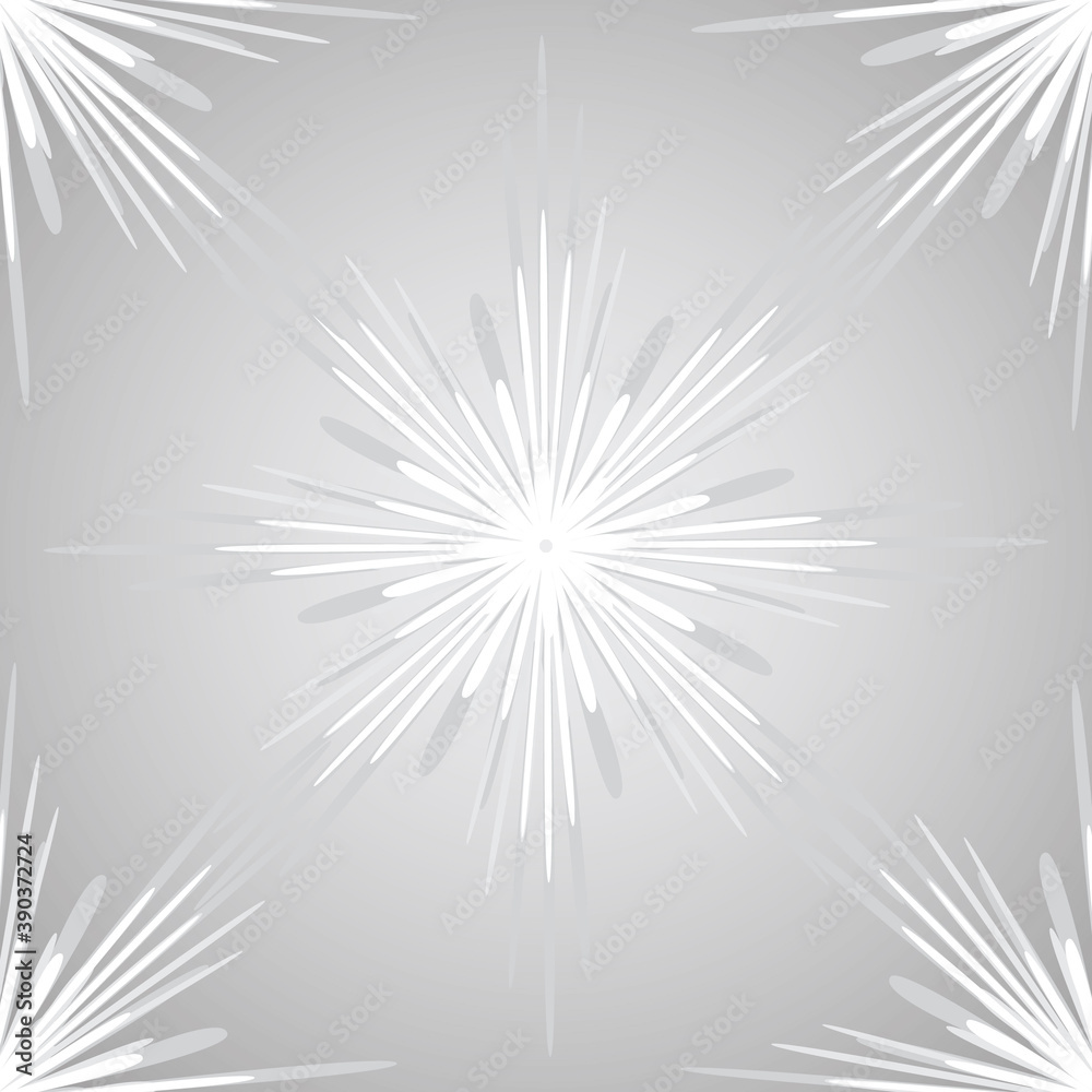 vector, isolated, on a gray background, white snowflake, pattern vector, isolated, on a gray background, white snowflake, pattern