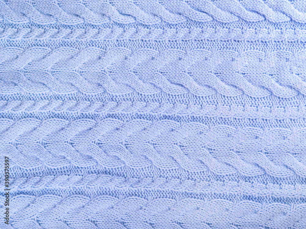 Beautiful wool knitted background in pale blue color. Beautiful wool knitted background in pale blue color.