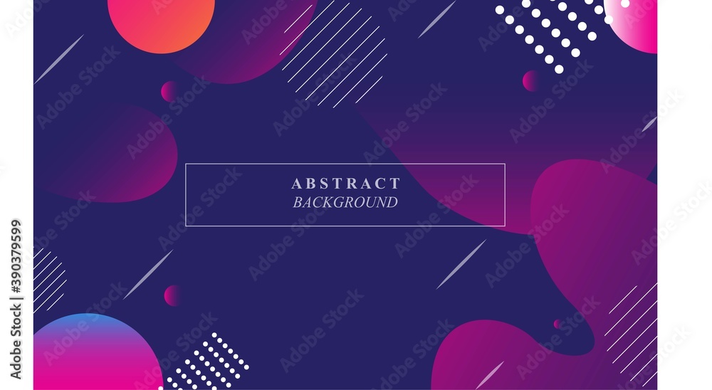 Colorful geometric background. Smooth composition, for business presentations, flyers, posters, wallpapers. Vector eps 10
