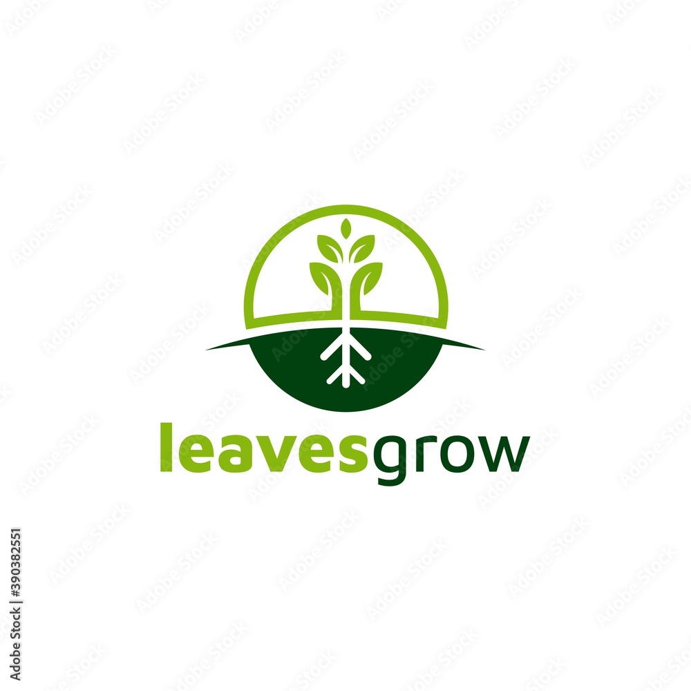 Creative Leaf Concept Logo Design Template. Vector illustration Creative Leaf Concept Logo Design Template. Vector illustration