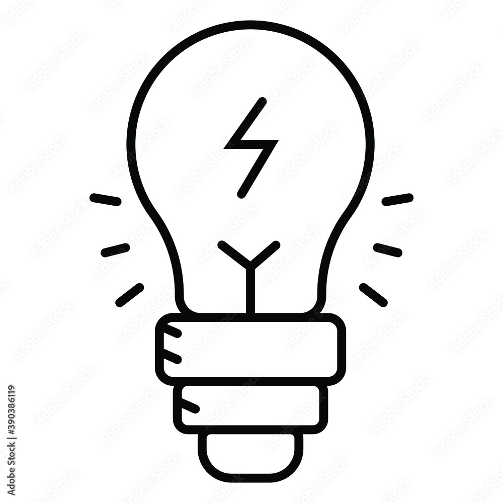 Idea lamp icon vector illustration Idea lamp icon vector illustration