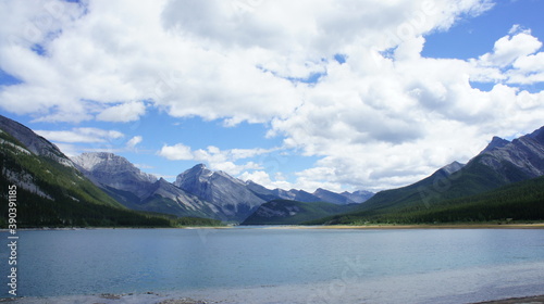Hiking, climbing and camping in the Rocky Mountains in British Columbia and Alberta, Canada