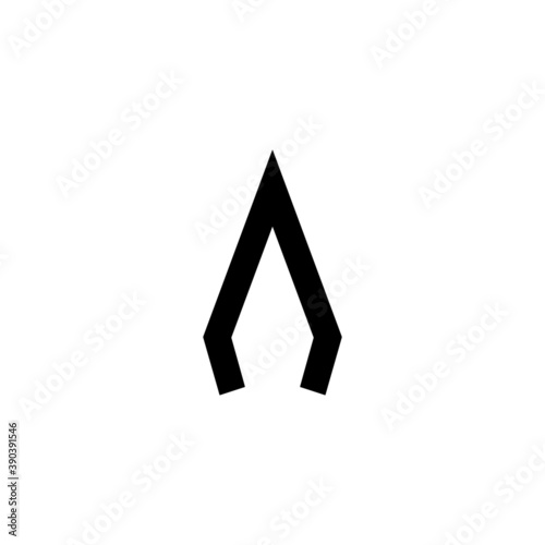 Hair Plucker, Hair Plucking Icon in black flat glyph, filled style isolated on white background