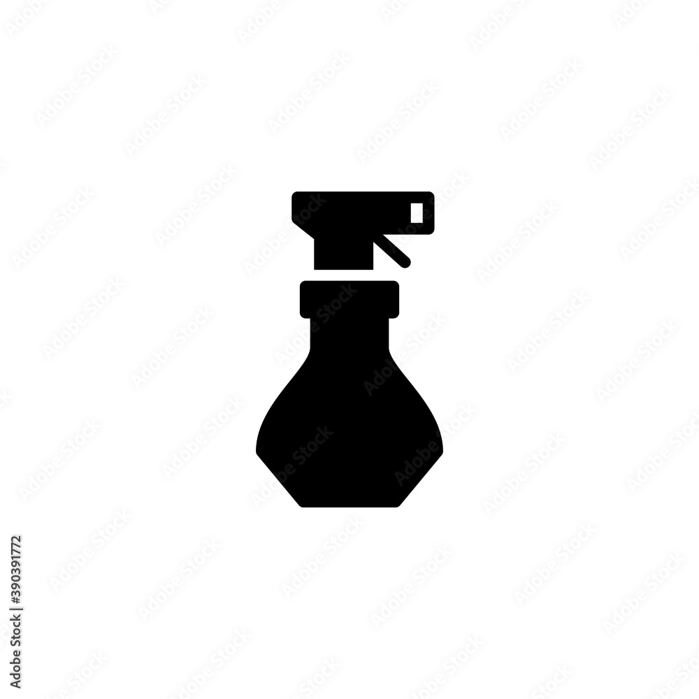 Water Shower Icon in black flat glyph, filled style isolated on white background Water Shower Icon in black flat glyph, filled style isolated on white background
