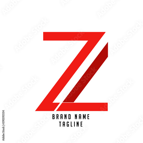 ZL initials logo, name initials logo, company initials logo, person initials logo