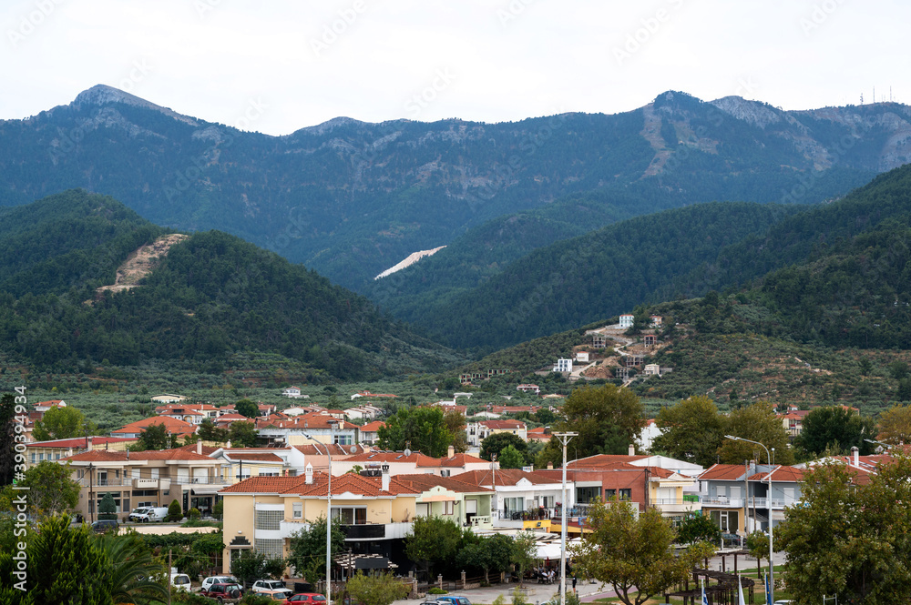 View of Thassos, Greece
