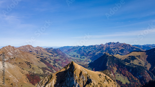 Drone shots from les Rochers de Naye at 2042 meters high, Switzerland.  © Swissguylover