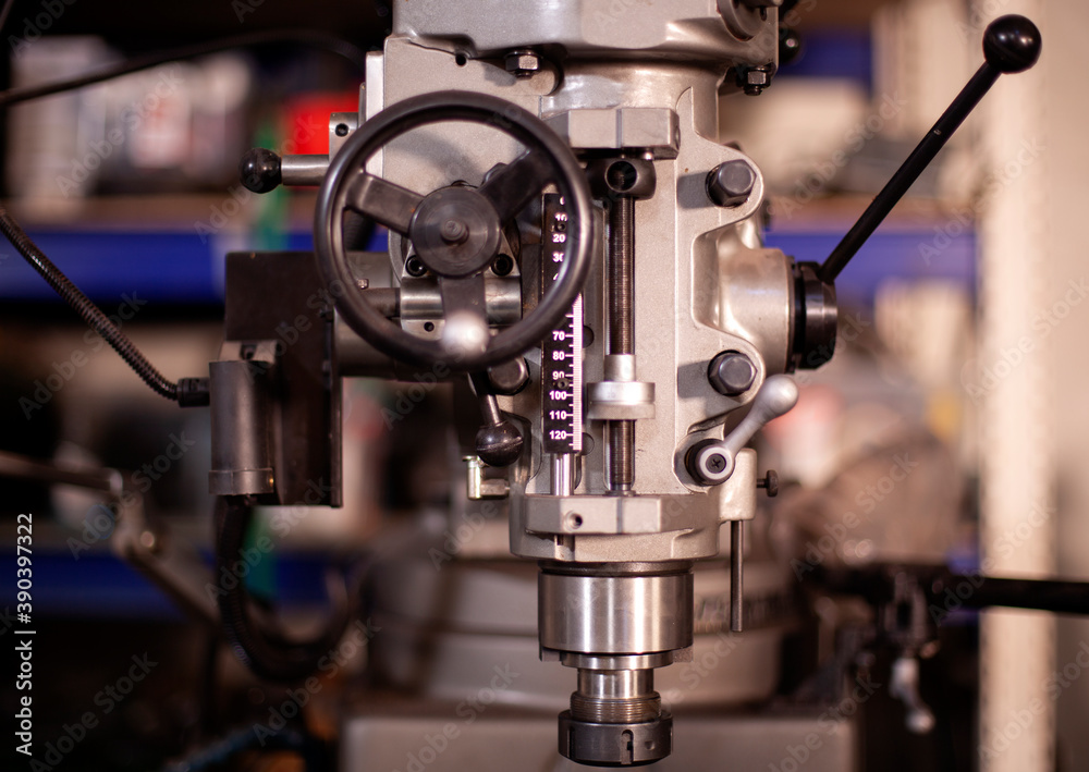 Drill holes with a drill on a lathe. Drill holes with a drill on a lathe.