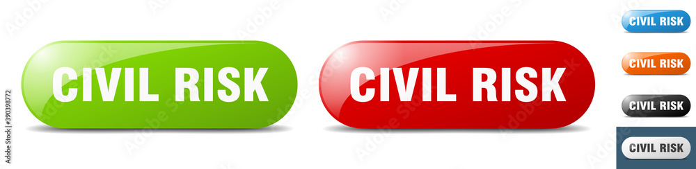 civil risk button. key. sign. push button set civil risk button. key. sign. push button set