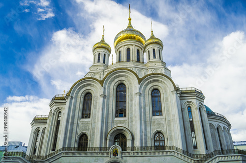 Moscow/Russia; May 2018: Stretensky orthodox church, Moscow, Russia