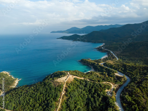 Port station in Stavros, Greece