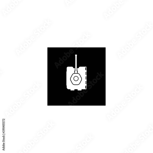 Military tank icon