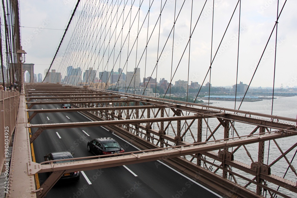 Fototapeta premium Brooklin Bridge in New York 