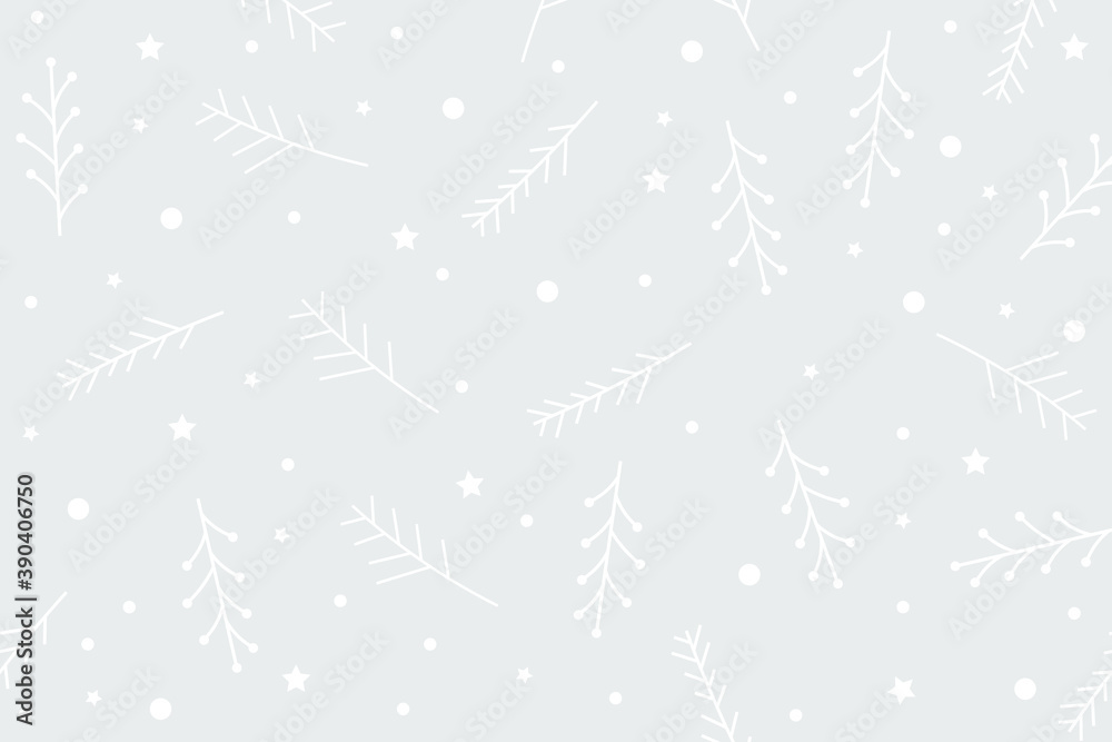 Obraz premium Christmas pattern background pastel colours
