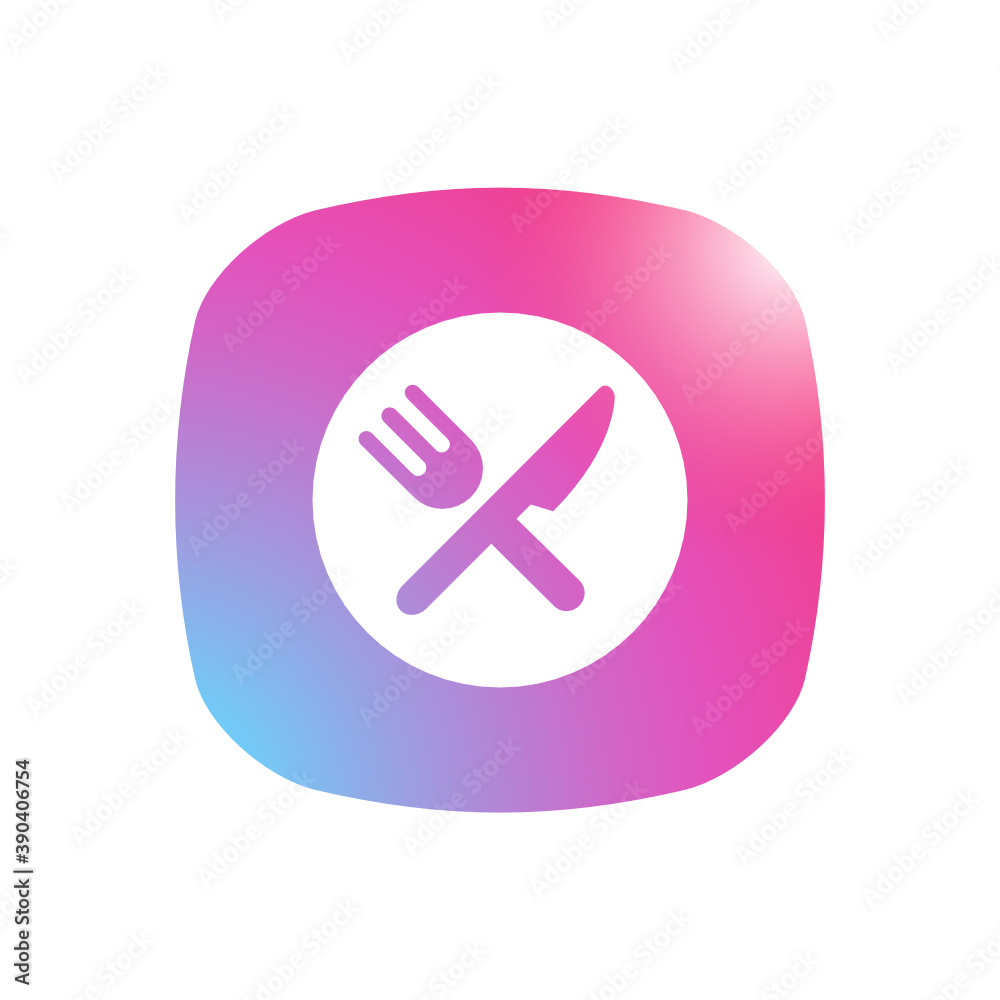 Cafe - Mobile App Icon Cafe - Mobile App Icon