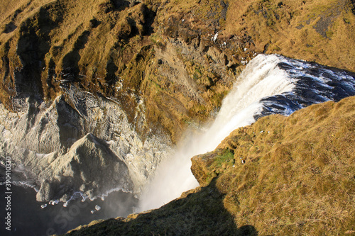 Island Wasserfall, Skogafoss