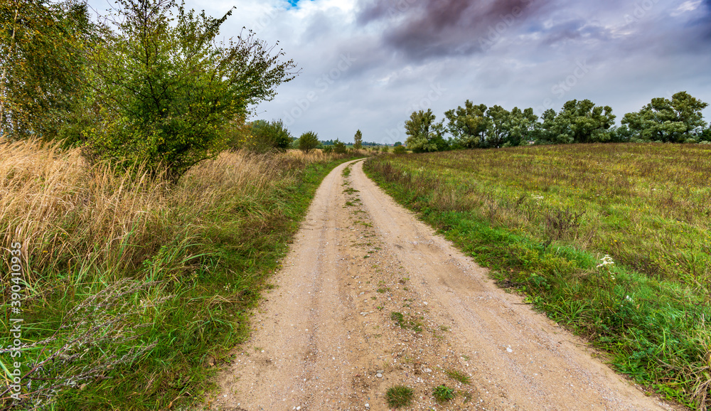 Road in the countryside