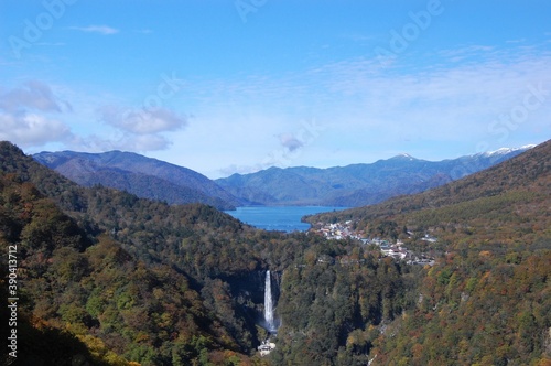 中禅寺湖と華厳の滝