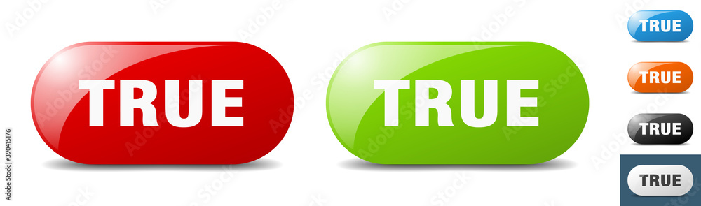 true button. key. sign. push button set true button. key. sign. push button set