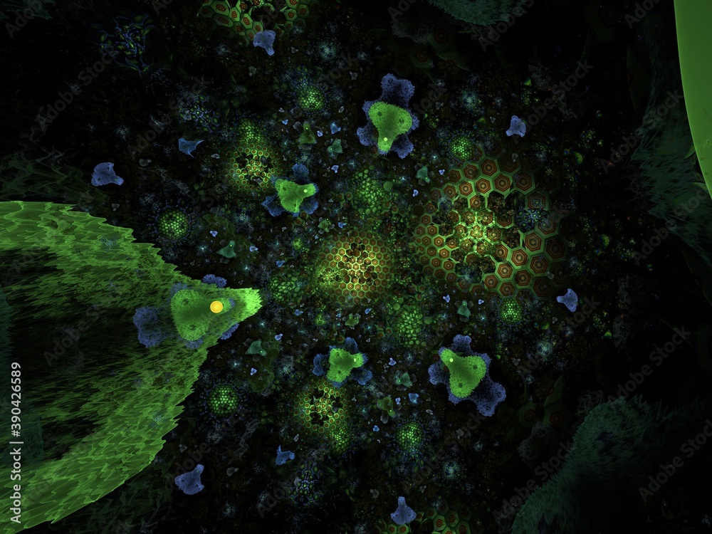 Imaginatory fractal background Image Imaginatory fractal background Image