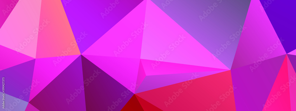 Obraz premium Abstract Color Polygon Background Design, Abstract Geometric Origami Style With Gradient. Presentation,Website, Backdrop, Cover,Banner,Pattern Template
