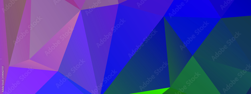 Obraz premium Abstract Color Polygon Background Design, Abstract Geometric Origami Style With Gradient. Presentation,Website, Backdrop, Cover,Banner,Pattern Template