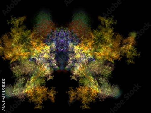 Imaginatory fractal background Image