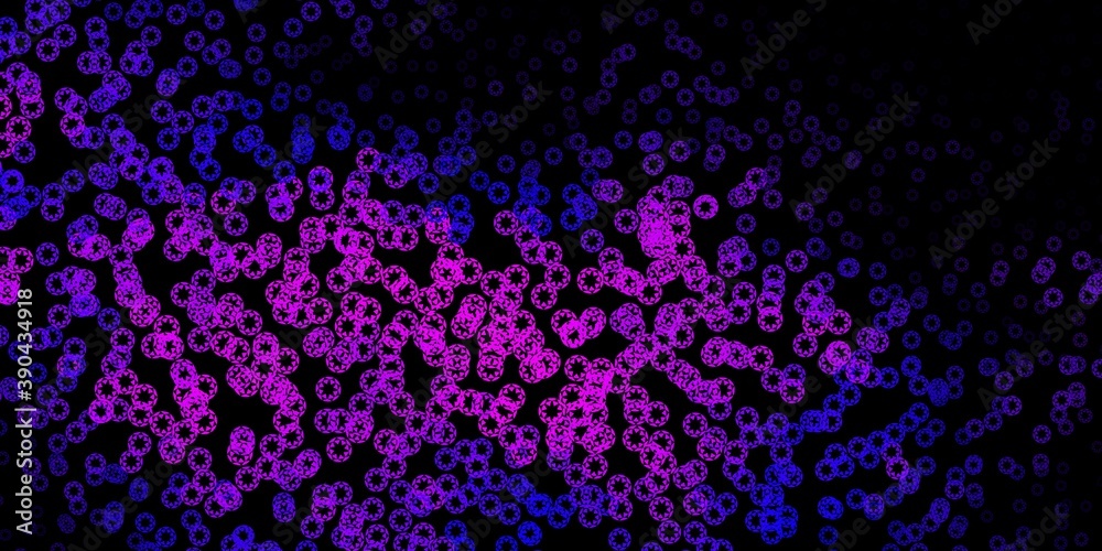Dark purple vector background with spots. Dark purple vector background with spots.