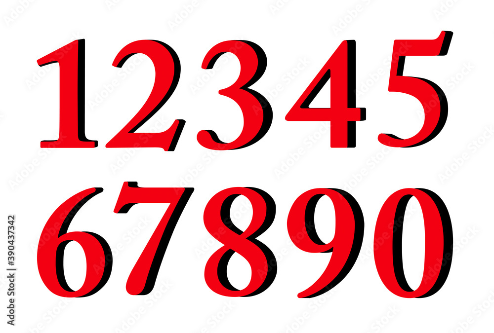 数字 数字