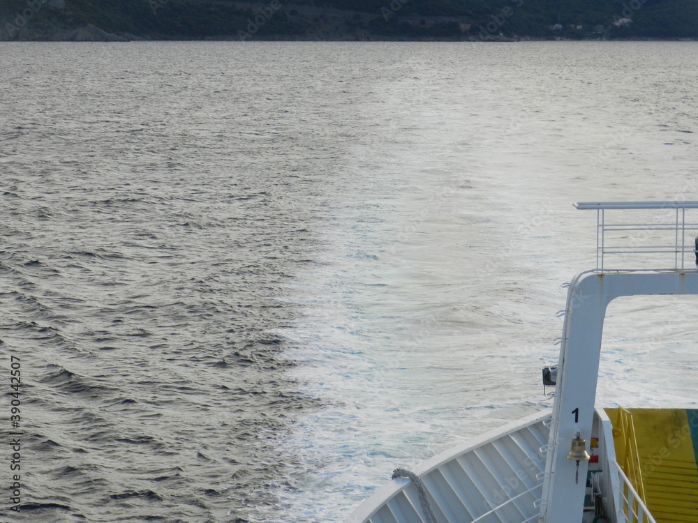 Obraz premium boat on the sea