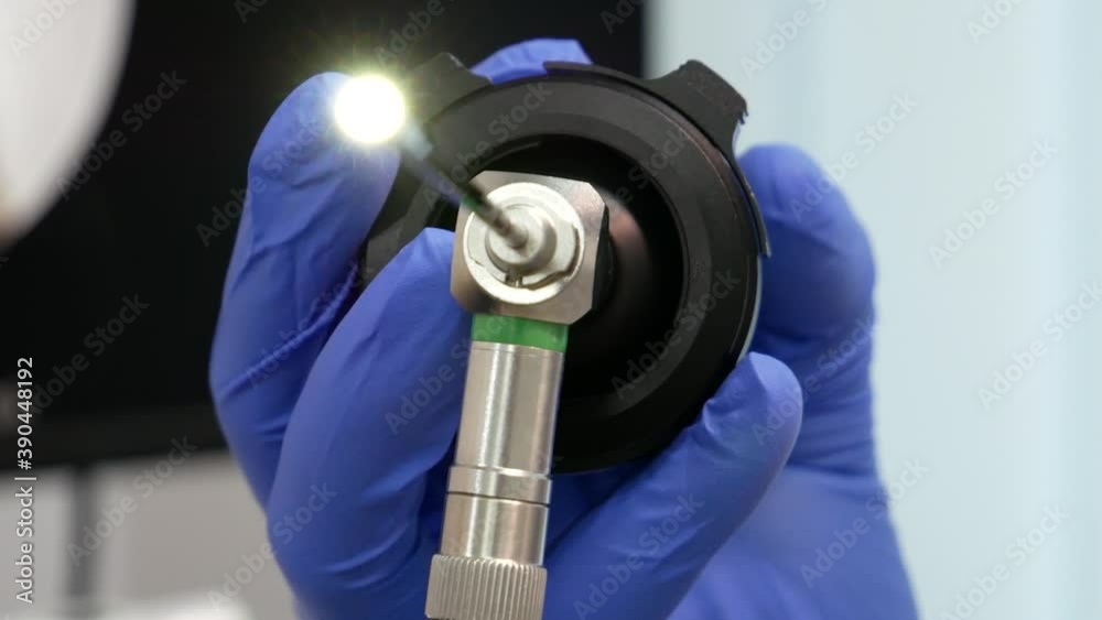 Otolaryngologist's tool. Apparatus for endoscopy and manipulations in