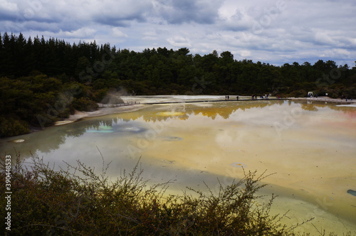 Wai -O-Tapu themal wonderland in New Zealand