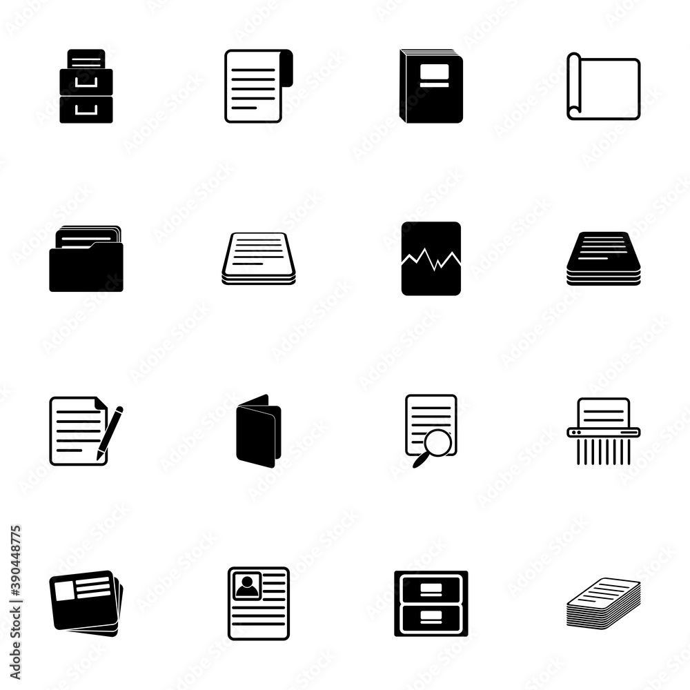 Document - Flat Vector Icons