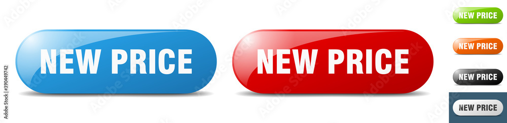 new price button. key. sign. push button set new price button. key. sign. push button set