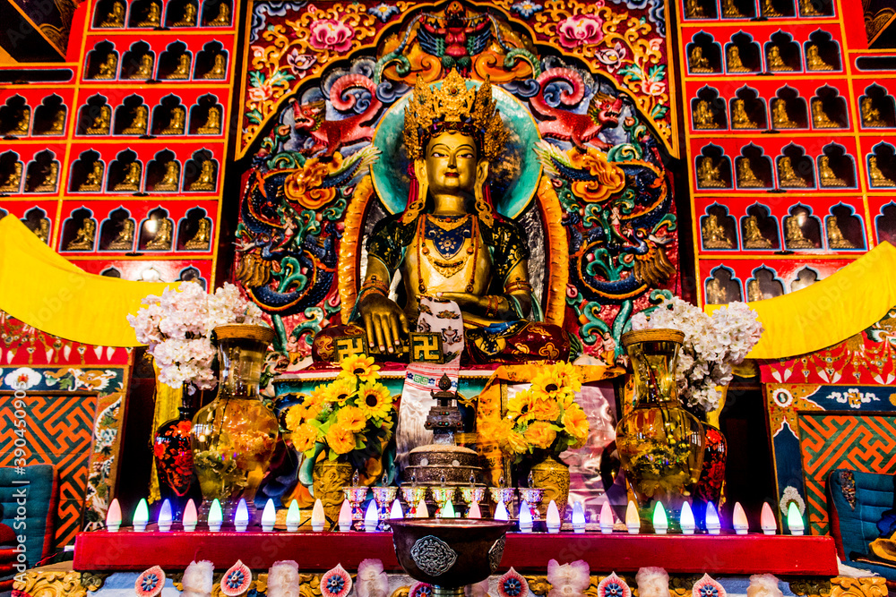 Fototapeta premium Bon Monastery, Solan, Himachal Pradesh