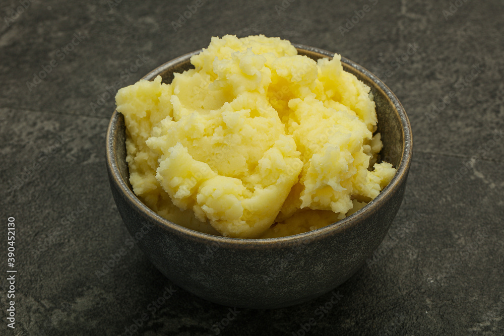 Mashed potato in the bowl Mashed potato in the bowl
