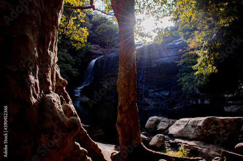 sera ella waterfall in riverston, sri lanka,situated in matale district photo