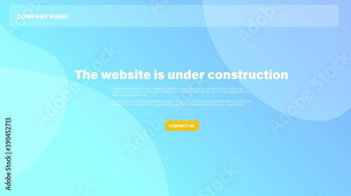Website loading page, coming soon, under construction page, under development. Web banner.  Background,  vector illustration.