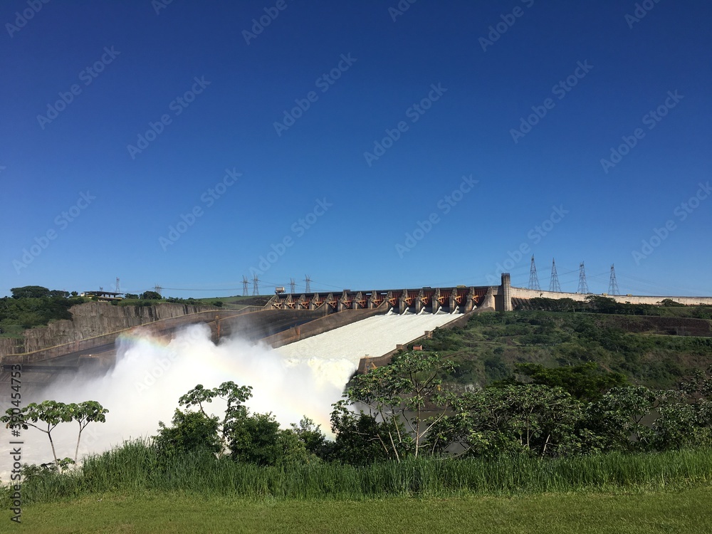 dam on the river Itaipu