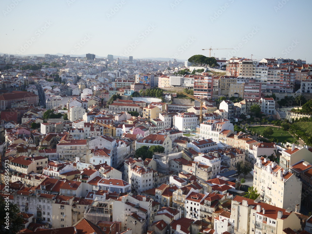view of the city Lisbon