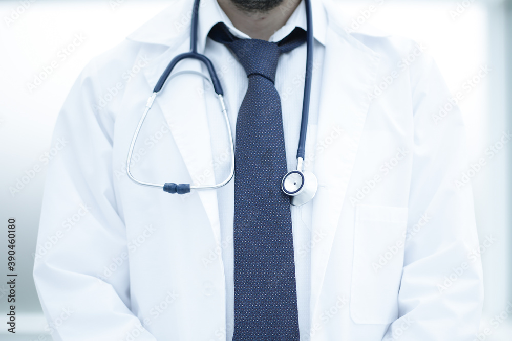 Doctor working in hospital patient consultation Doctor working in hospital patient consultation