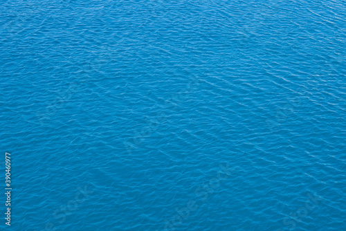 Blue little waves sea breeze, background