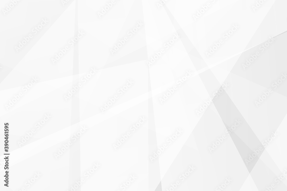 Fototapeta premium Abstract white and grey on light silver background modern design. Vector illustration EPS 10.