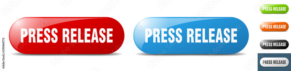 press release button. key. sign. push button set press release button. key. sign. push button set