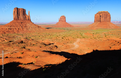 The Mittens at Monument Valley Navajo Tribal Park