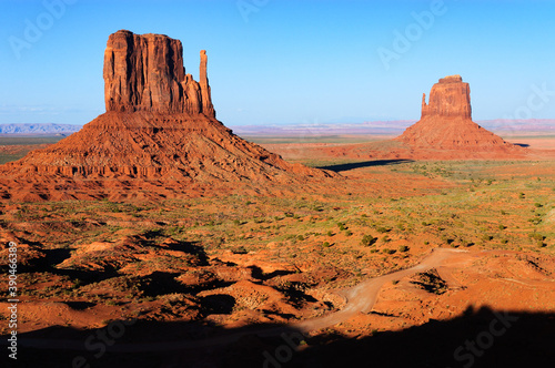 The Mittens at Monument Valley Navajo Tribal Park © Zack Frank