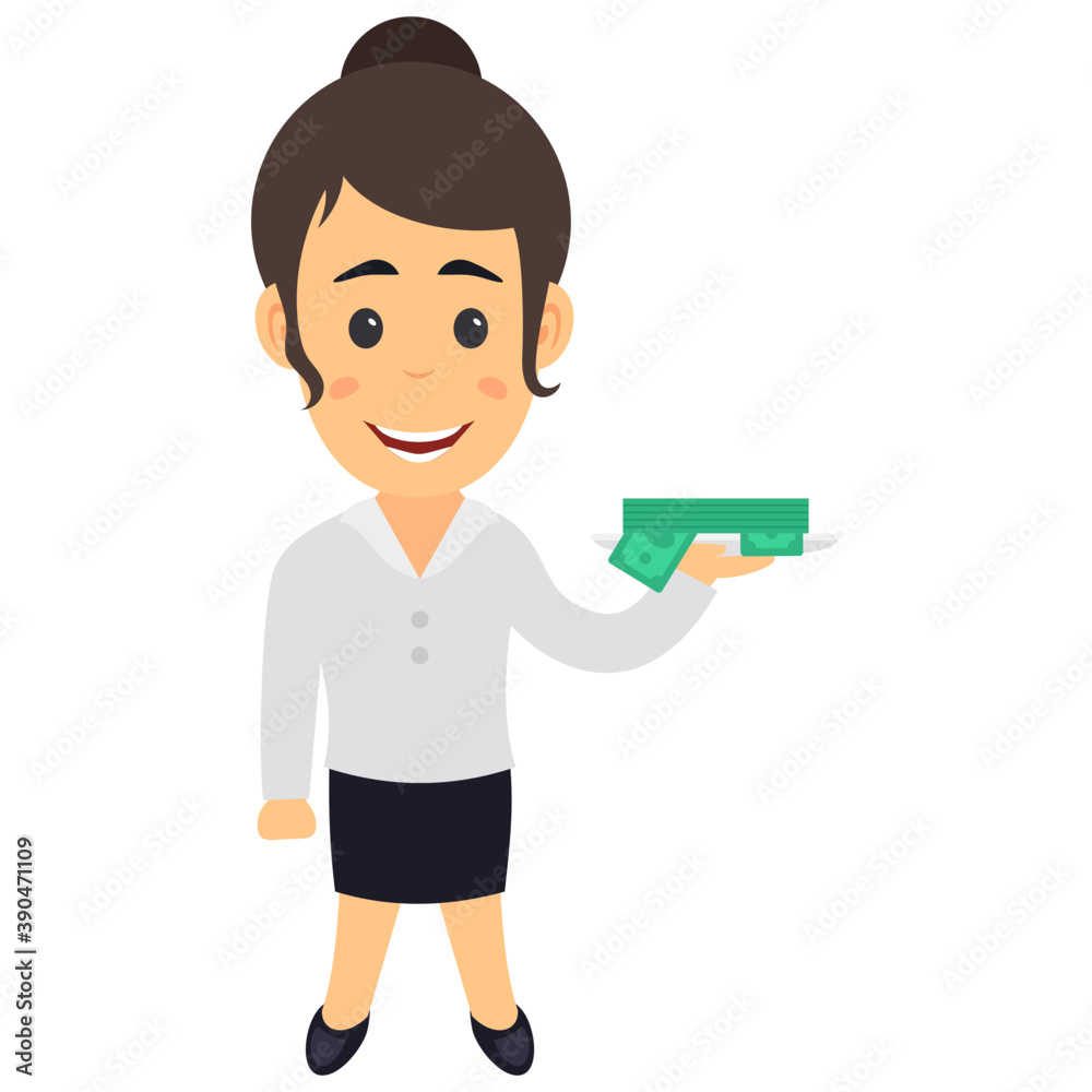 Young business woman in full length pose
Young business woman in full length pose